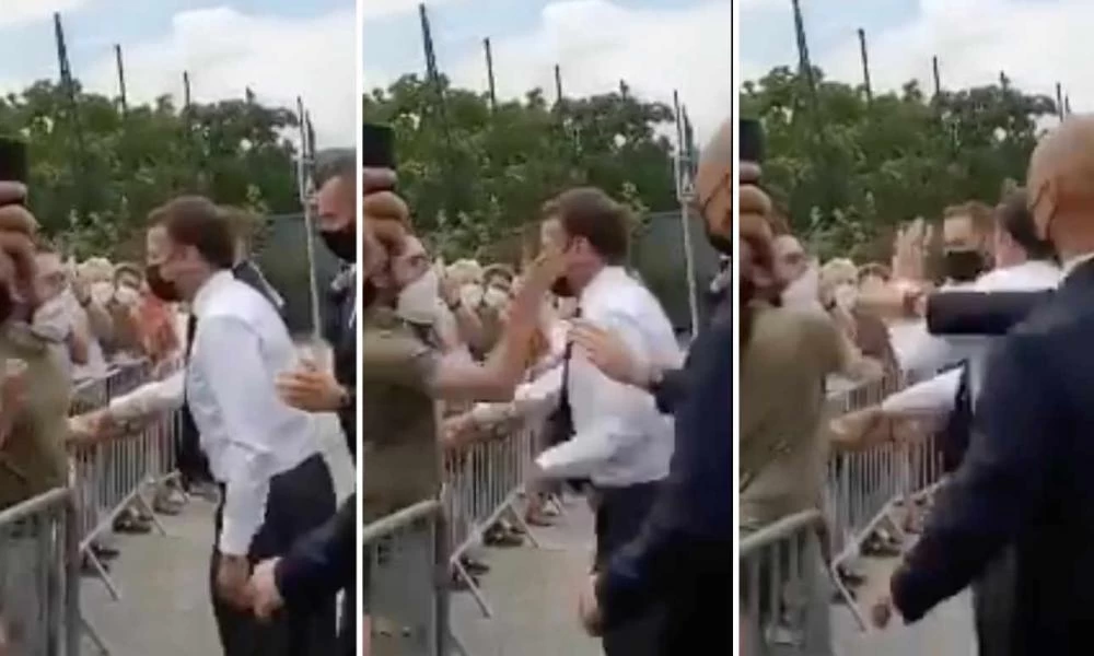 Πολιτικό ευεργέτημα η “θυματοποίηση” Μακρόν-Το χαστούκι γυρίζει μπούμερανγκ